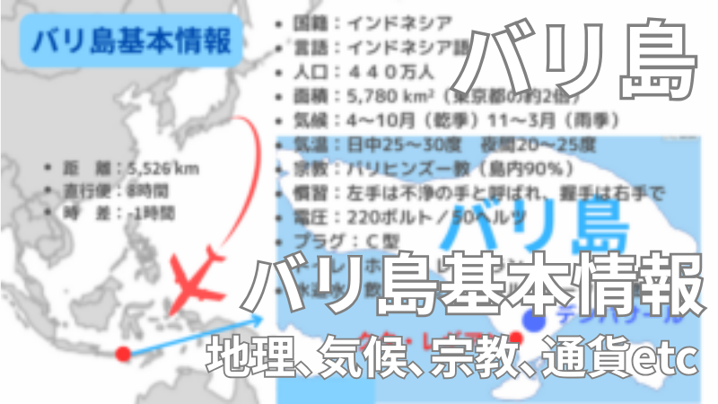 バリ島基本情報