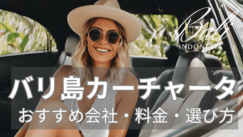 バリ島カーチャーター