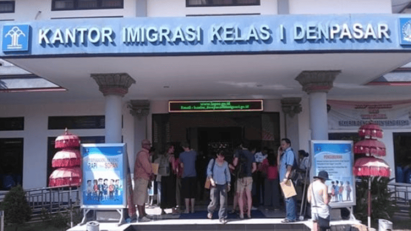 バリ島イミグレーション外観