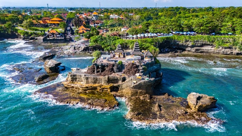タナロット寺院風景